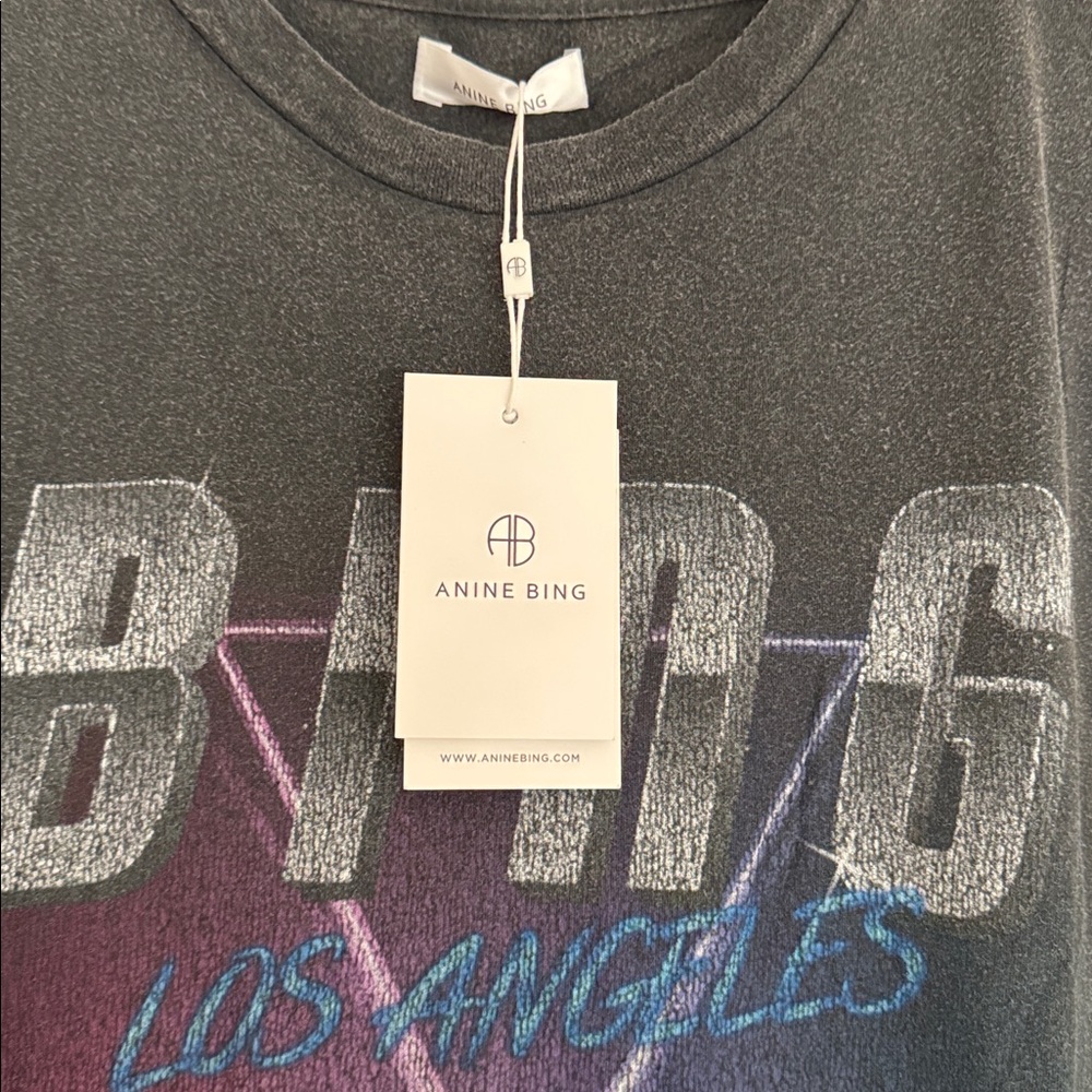 Anine Bing - Los Angeles Tee - Picture 5 of 7